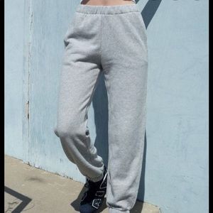 rosa brandy grey sweat pants